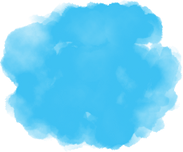 Blue Watercolor Stain